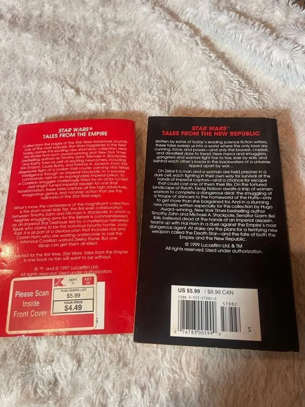 Vintage Star Wars Paperback Pair